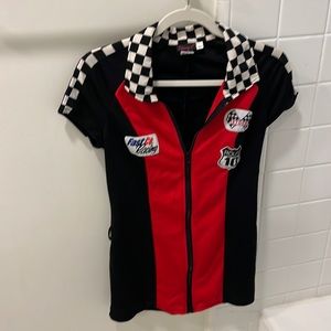 Race car girl costume